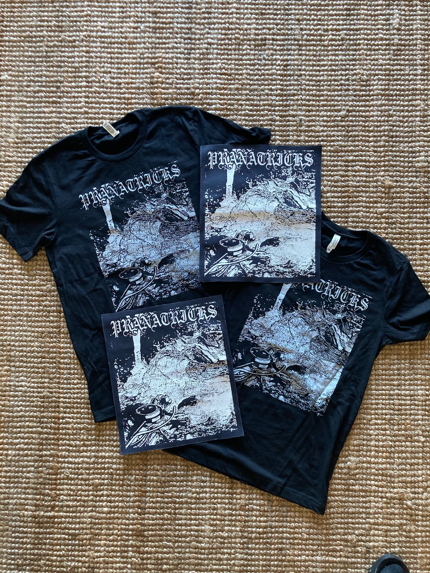 Pranatricks Discarded Engine T-Shirt - Black