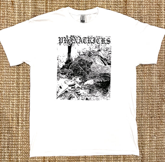 Pranatricks Discarded Engine - T-Shirt - White